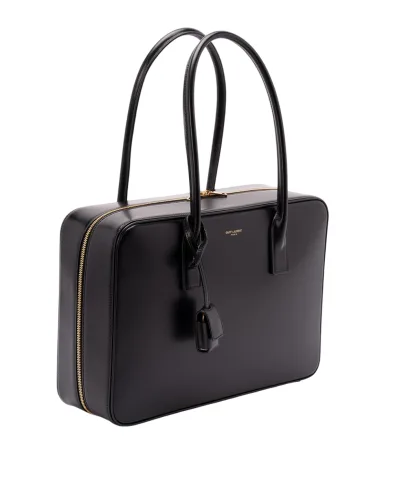 Saint Laurent Сумка Sac De Jour Bauletto зі шкіри - Артикул: 832383-0SX0W