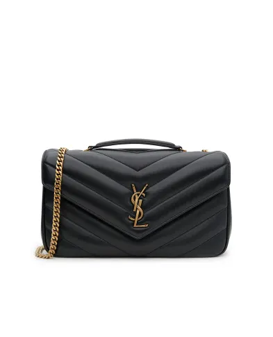 Saint Laurent Сумка из кожи Loulou Medium - Артикул: 801439-AAEAX