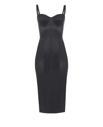 Dolce&Gabbana Сукня з еластичного атласу - Артикул: F6DIHT-FURAG