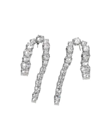 Completedworks Серьги из циркония и переработанного серебра - Артикул: Z42