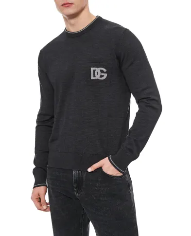 Dolce&Gabbana Світшот із вовни - Артикул: GXX28T-JDVCT