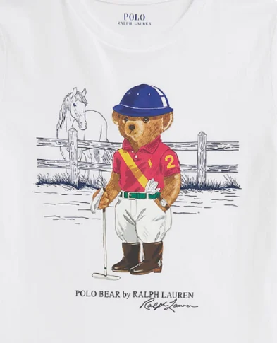 Polo Ralph Lauren Детская футболка Polo Bear - Артикул: 313A96120001