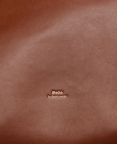 Polo Ralph Lauren Сумка-тоут Bellport North-South из кожи - Артикул: 428962757001