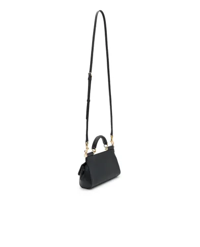 Dolce&Gabbana Кожаная сумка Sicily Small - Артикул: BB7116-B1001