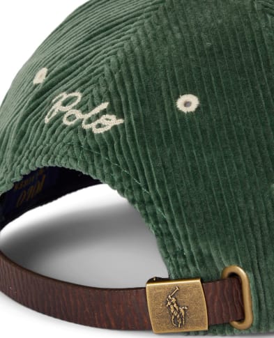 Polo Ralph Lauren Вельветовая бейсболка с нашивкой NY Patch - Артикул: 710979197002