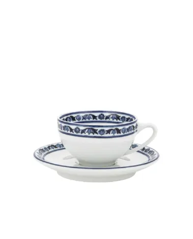 Dolce&Gabbana Набор чашка с блюдцем из фарфора, 2 шт - Артикул: TC0S12-TCALI