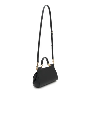 Dolce&Gabbana Кожаная сумка Sicily - Артикул: BB7652-B1001