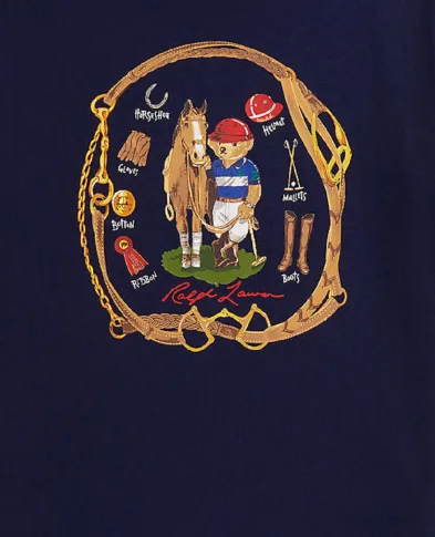 Polo Ralph Lauren Детская футболка Polo Bear - Артикул: 323A96608001