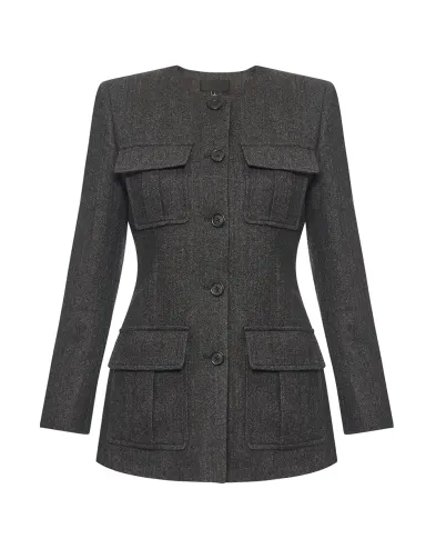 NILI LOTAN Куртка Gabriella из шерсти - Артикул: 12854-W1792