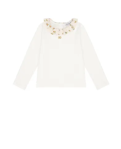 Dolce&Gabbana Дитячий лонгслів - Артикул: L2JTPL-G7PJJ
