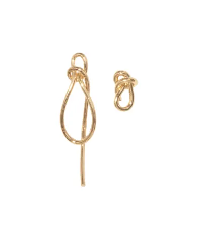Completedworks Серьги из переработанного золота по вермелю - Артикул: V001-gold