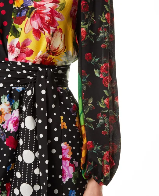Dolce&Gabbana Шелковая блуза - Артикул: F75E3T-GDY58