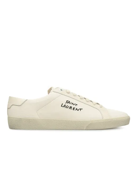 Saint Laurent Сникеры Court Classic - Артикул: 611106-GUP10