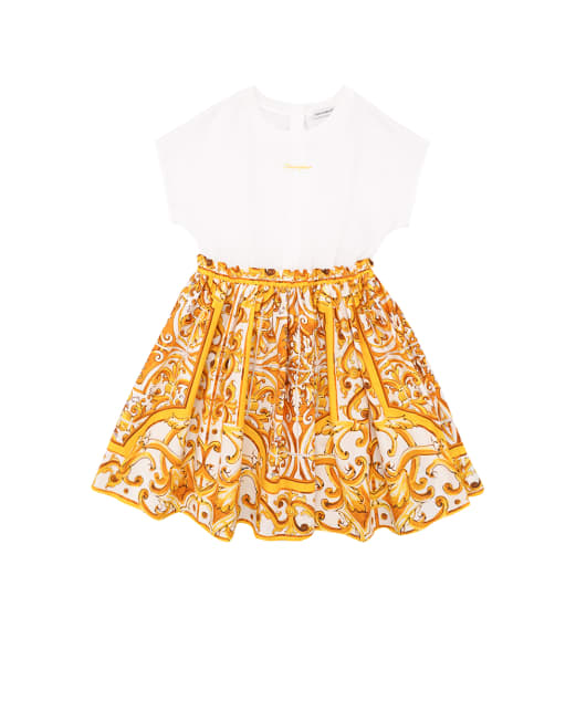 Dolce&Gabbana Детское платье - Артикул: L5JD9A-G7NRJ-B