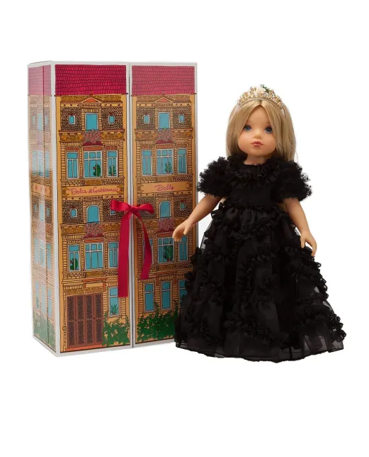Dolce&Gabbana Кукла с платьем из органзы - Артикул: LCJA20-G7VAY