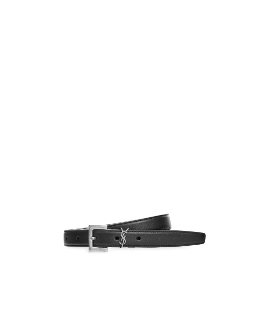 Saint Laurent Кожаный ремень - Артикул: 554465-BOO0E