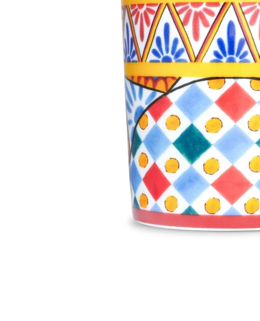 Dolce&Gabbana Порцеляновий стакан для води - Артикул: TCB031-TCA24