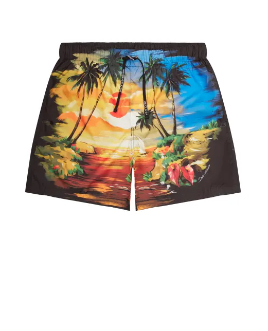Dolce&Gabbana Детские плавательные шорты - Артикул: L4J818-G7H2T-S