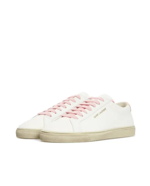 Saint Laurent Сникеры Andy - Артикул: 606831-12N70