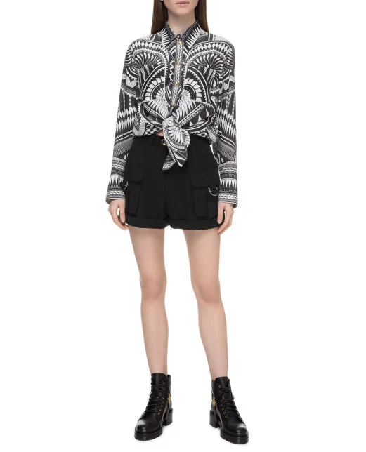 Balmain Шерстяные шорты - Артикул: TF15007167L