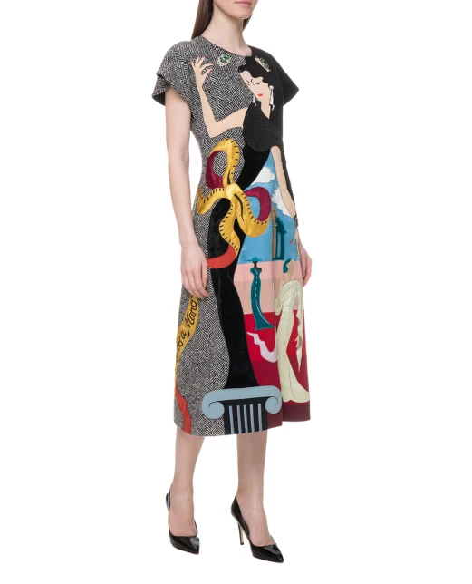 Dolce&Gabbana Вовняна сукня - Артикул: F6G2TZ-GDR47
