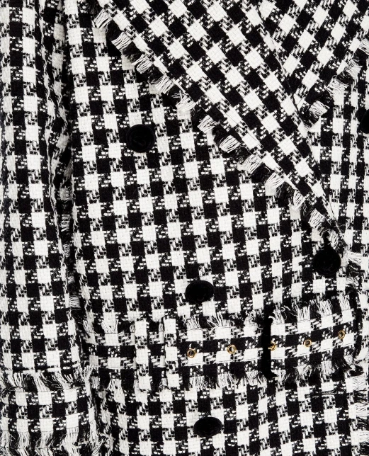 Balmain Твидовое пальто - Артикул: YF1UA006CC35