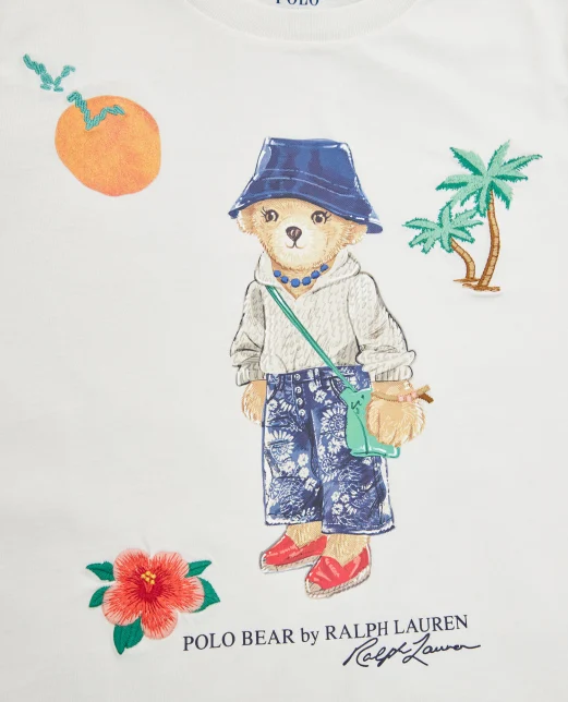 Polo Ralph Lauren Детская футболка Polo Bear - Артикул: 312914367001