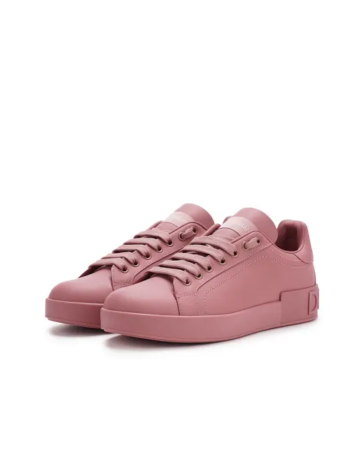 Dolce&Gabbana Кожаные сникеры Portofino - Артикул: CK1544-A1065