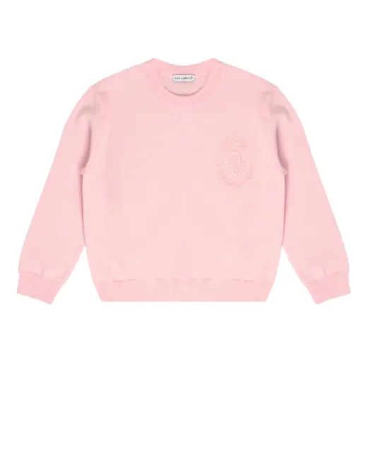 Dolce&Gabbana Детский кашемировый джемпер - Артикул: L4KW22-JAW00-S