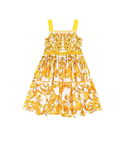 Dolce&Gabbana Детское платье - Артикул: L53DW3-FI5JY-B