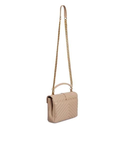 Saint Laurent Кожаная сумка College Medium - Артикул: 600279-BRM07
