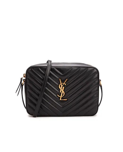 Saint Laurent Кожаная сумка Lou Camera Bag - Артикул: 761554-DV707