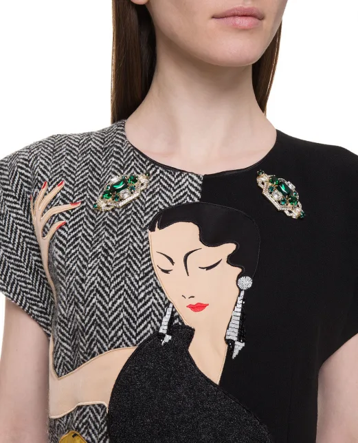 Dolce&Gabbana Вовняна сукня - Артикул: F6G2TZ-GDR47