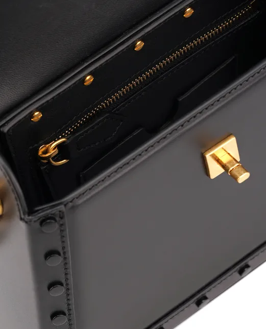Balmain Шкіряна сумка B-Buzz Dynasty - Артикул: DN1DB910LRHA