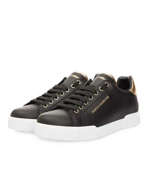 Dolce&Gabbana Кожаные сникеры Portofino - Артикул: CK1602-AN298