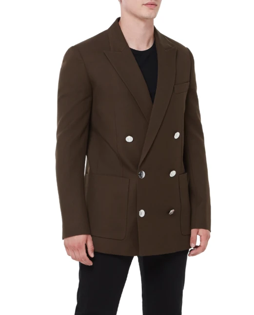 Balmain Шерстяной блейзер - Артикул: AH0SG030WB02
