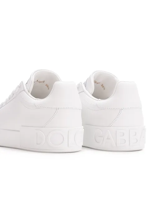 Dolce&Gabbana Кожаные сникеры Portofino - Артикул: CK1544-A1065