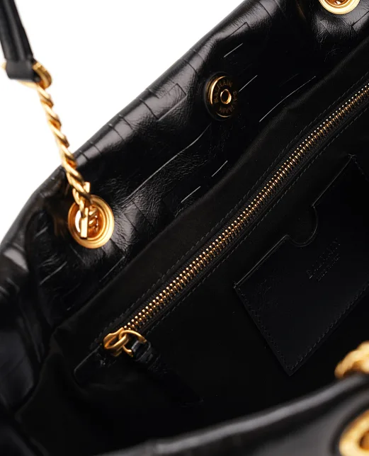 Balmain Кожаная сумка 1945 Soft Cabas - Артикул: DN1FF827LETF