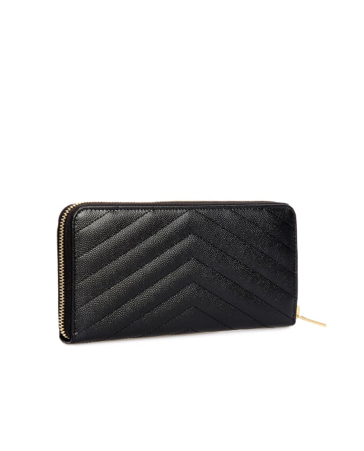 Saint Laurent Кожаный кошелек Мonogram - Артикул: 358094-BOW01-