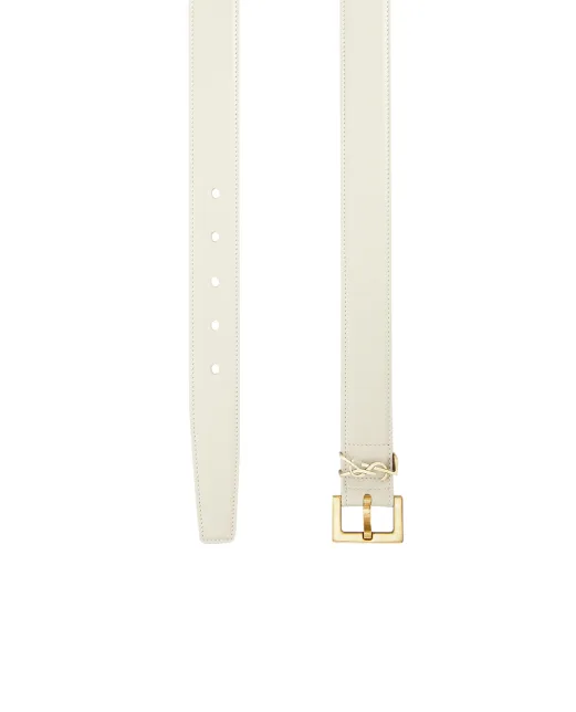 Saint Laurent Кожаный ремень - Артикул: 634437-BOO0W