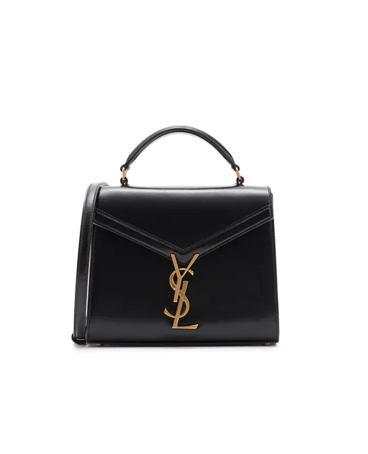Saint Laurent Кожаная сумка Cassandra Mini - Артикул: 623930-0SX0W