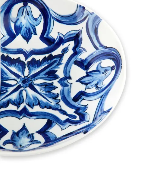 Dolce&Gabbana Набор из двух глубоких тарелок из фарфора - Артикул: TC0S05-TCA88