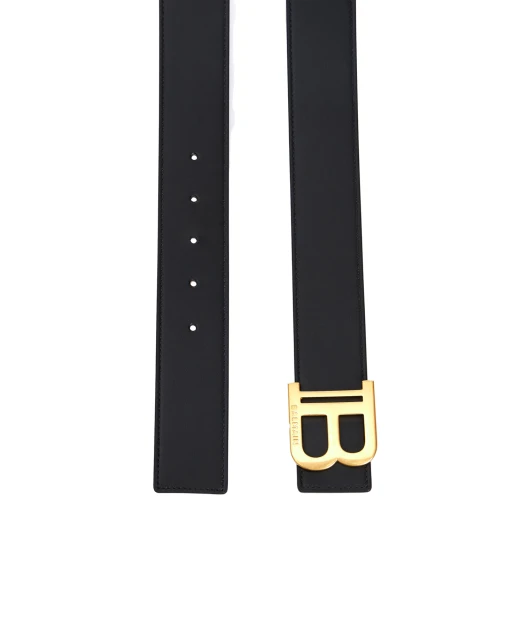 Balmain Шкіряний ремінь - Артикул: BN1WJ002LVTL