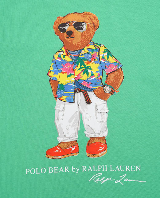 Polo Ralph Lauren Детская футболка Polo Bear - Артикул: 323853828029