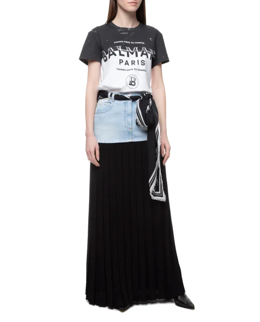 Balmain Спідниця - Артикул: SF04924D106