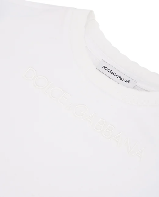 Dolce&Gabbana Детская футболка - Артикул: L5JTNJ-G7NXR-S