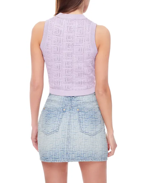 Balmain Топ - Артикул: AF0AB011KE25-s