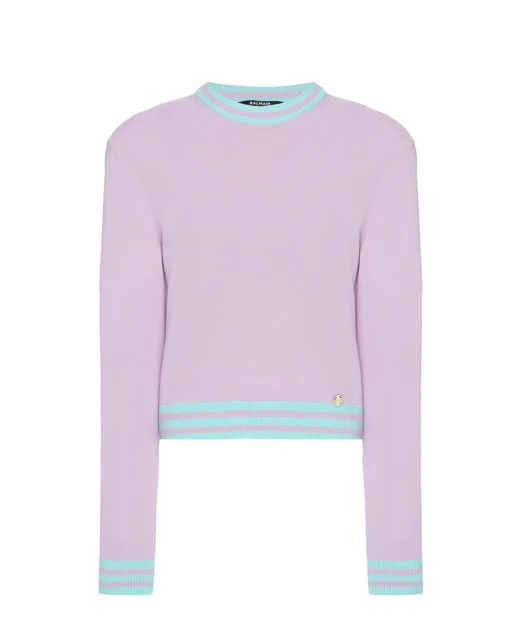 Balmain Шерстяной джемпер - Артикул: VF13120K240