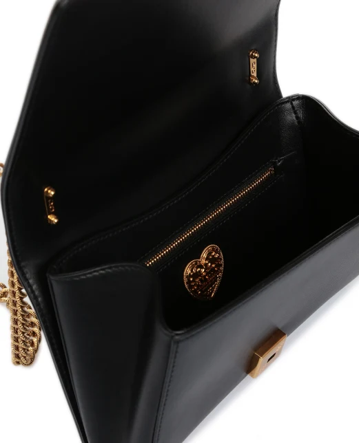 Dolce&Gabbana Кожаная сумка Devotion Medium - Артикул: BB6652-AV967