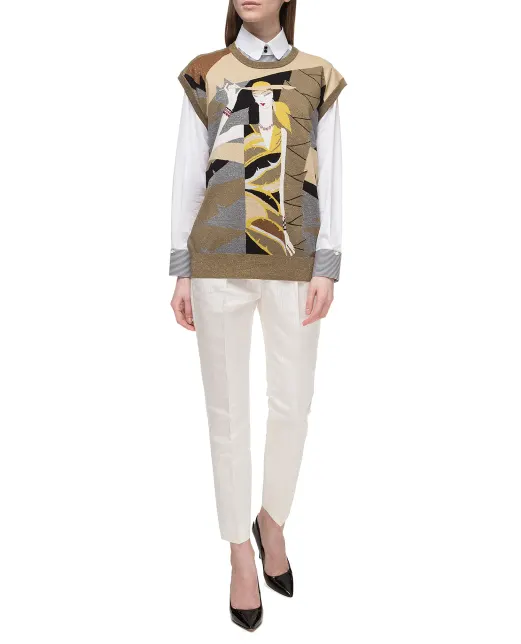 Dolce&Gabbana Шовкові штани - Артикул: FTAM2T-FU1CJ